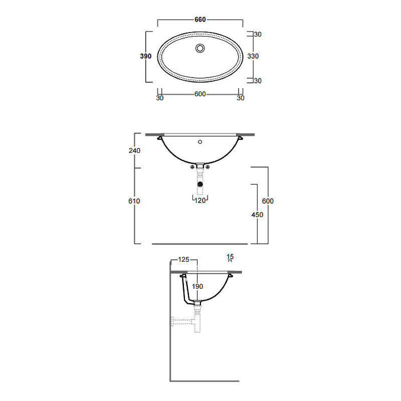 Раковина Simas Spazio LFT 66 LFT74bi Белая от магазина ЛесКонПром.ру