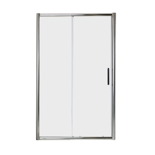 Душевая дверь FLUMEN Sangro 130х195 см черный профиль от магазина ЛесКонПром.ру