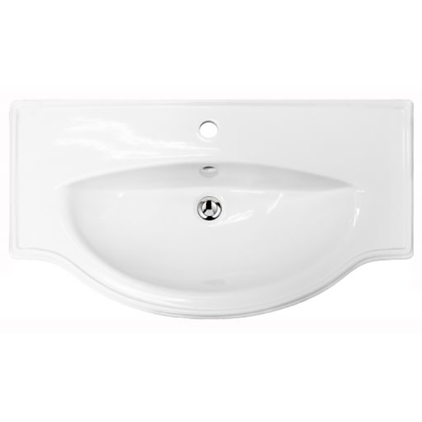 Раковина Sanita Luxe Classic Luxe 80 CLS80SLWB01 Белая от магазина ЛесКонПром.ру