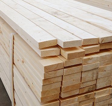 Строганная доска хвоя 45х140х6000 мм от магазина ЛесКонПром.ру