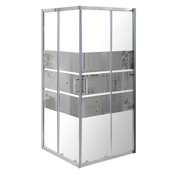 Душевой уголок FLUMEN Luar 100х80х195 см без поддона от магазина ЛесКонПром.ру