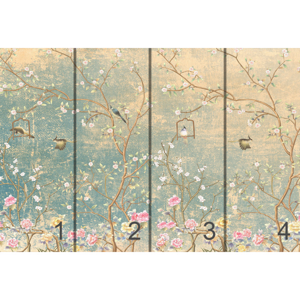 Фотообои флизелиновые Весенние трели 400х270 см от магазина ЛесКонПром.ру