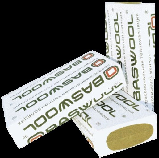 Плита минераловатная BASWOOL Руф Н 120 1200х600х50 мм, 6 шт от магазина ЛесКонПром.ру