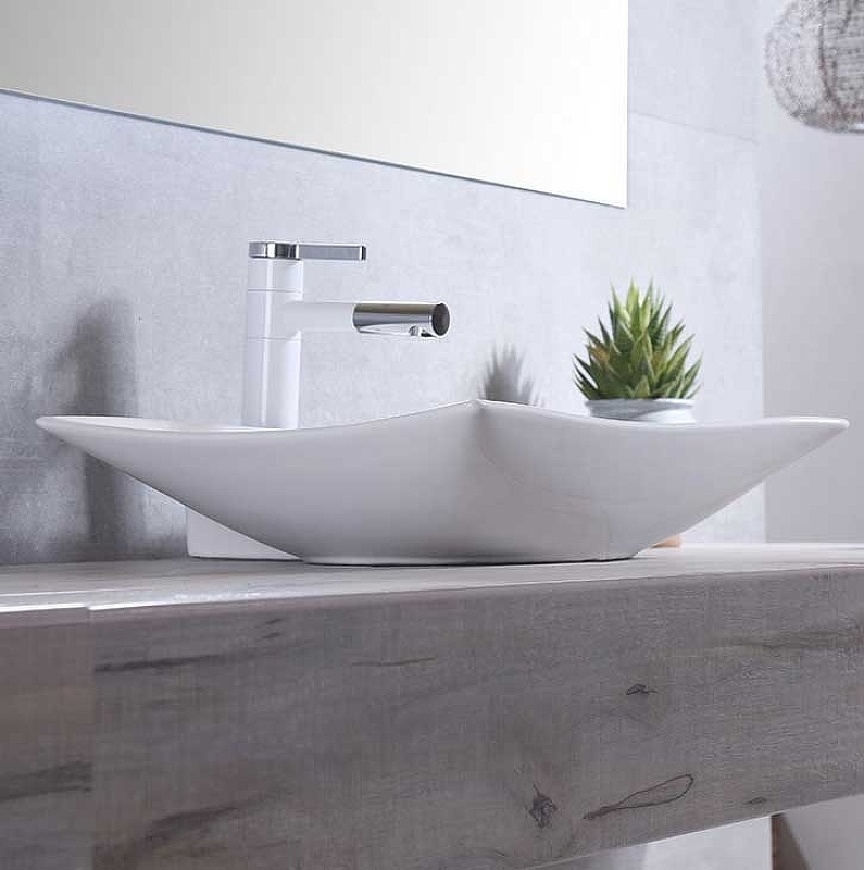 Раковина-чаша Mira 56 MR-5003A Белая от магазина ЛесКонПром.ру