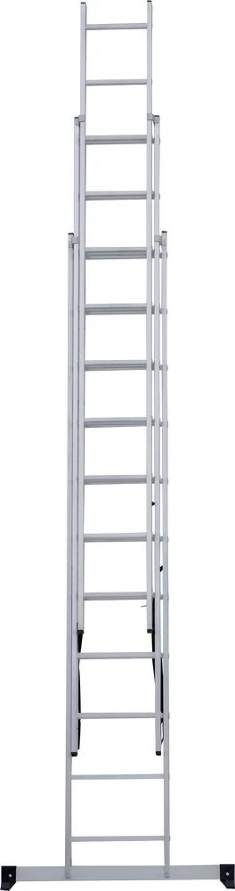 Лестница алюминиевая трехсекционная Новая Высота 3x11 арт. 1230311 от магазина ЛесКонПром.ру