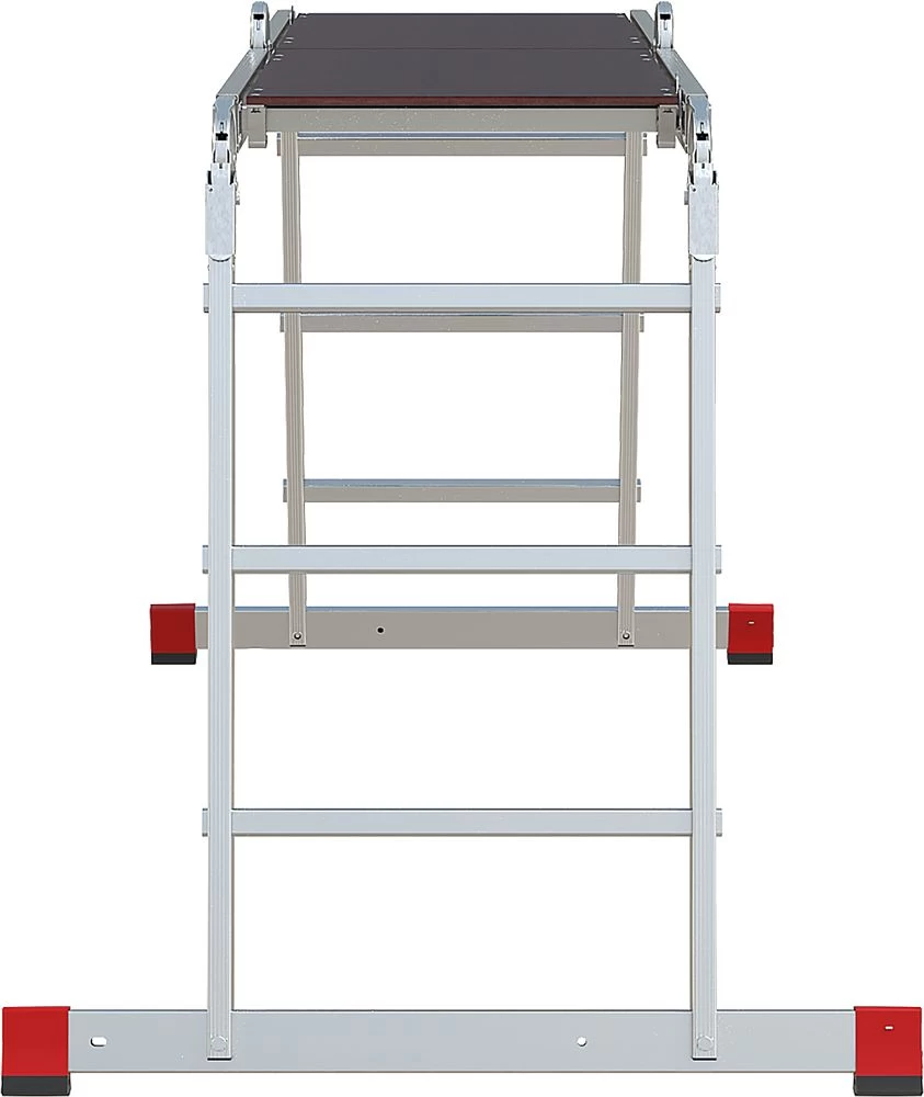 Профессиональная алюминиевая лестница-трансформер с помостом, ширина 500 мм NV3331 НОВАЯ ВЫСОТА 4Х3 арт.3331403 от магазина ЛесКонПром.ру