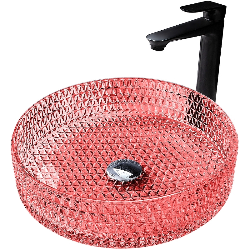 Раковина-чаша Abber Glas 40 AK2301OR Красная от магазина ЛесКонПром.ру