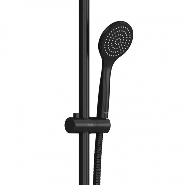 Душевой гарнитур Dorff Comfort черный от магазина ЛесКонПром.ру