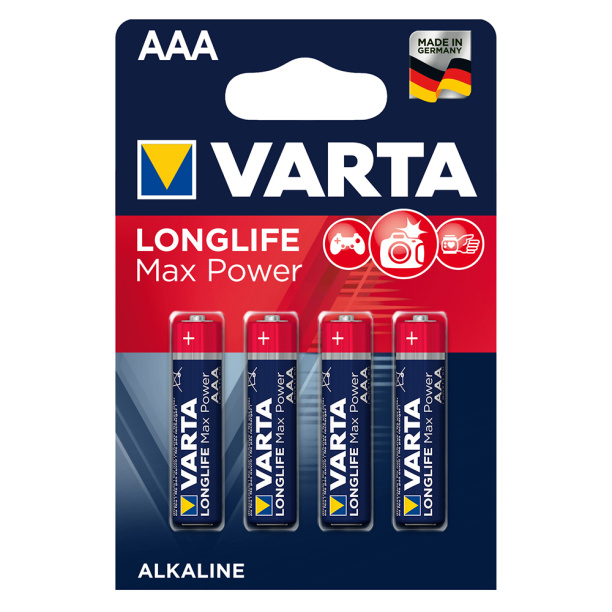 Батарейка VARTA Max Power LR3 ААА 4 шт от магазина ЛесКонПром.ру