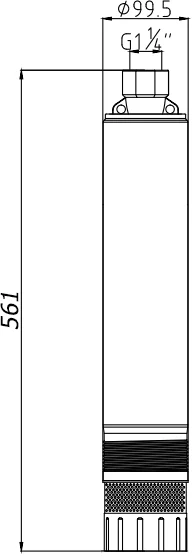 Погружной насос Pumpman 4TMS5.1 -38/5 от магазина ЛесКонПром.ру