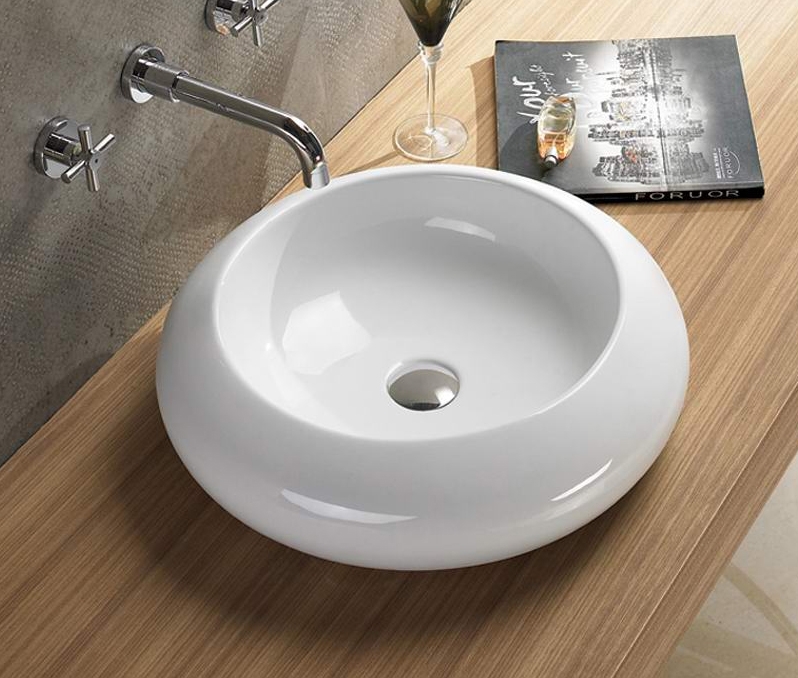 Раковина-чаша CeramaLux 49 7031В Белая от магазина ЛесКонПром.ру