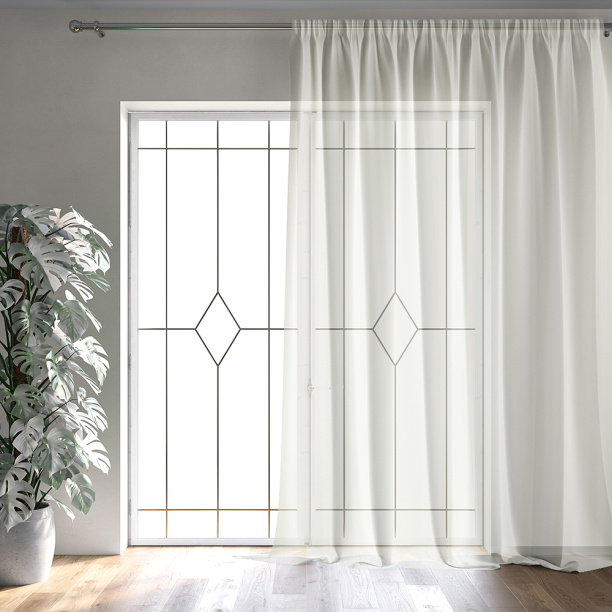 Штора-тюль Паутинка 300х280 см розовая от магазина ЛесКонПром.ру