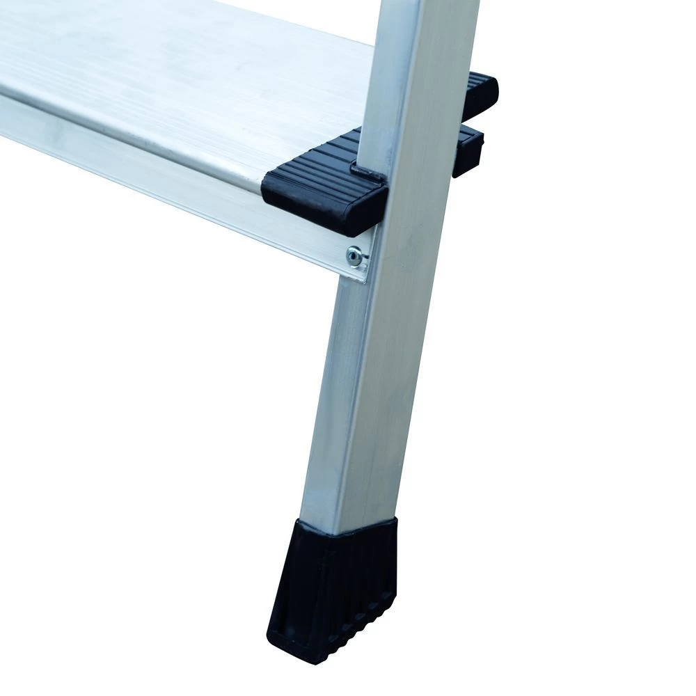 Стремянка алюминиевая с широкой ступенью Новая Высота 7 ступеней (арт. 2117107) от магазина ЛесКонПром.ру