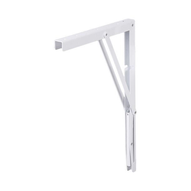 Кронштейн складной 270х400 мм белый от магазина ЛесКонПром.ру