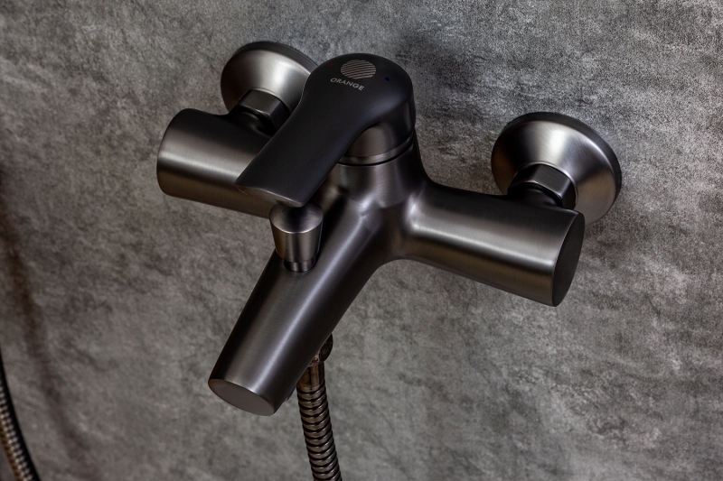 Душевой гарнитур Orange LM53GR Графит от магазина ЛесКонПром.ру