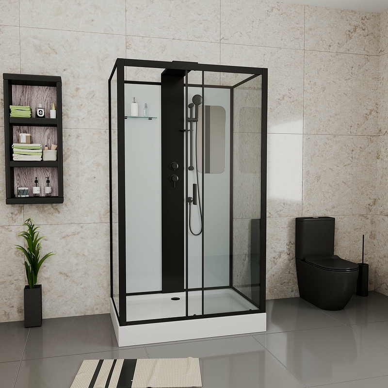 Душевая кабина Grossman Elegans 120x80 GR252Q без гидромассажа от магазина ЛесКонПром.ру