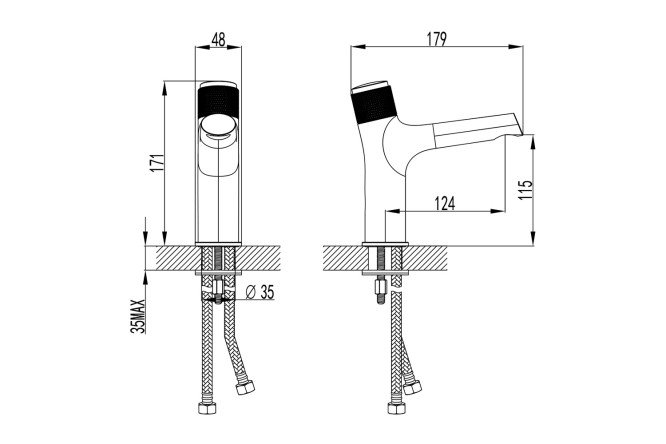 Смеситель для раковины LEMARK Project 80440949 от магазина ЛесКонПром.ру