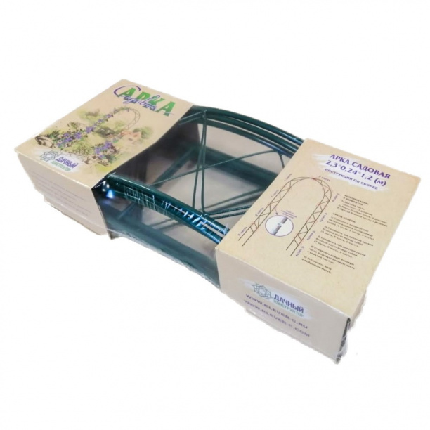 Арка садовая металлическая 120х230 см от магазина ЛесКонПром.ру