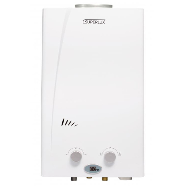 Газовая колонка SUPERLUX 10L CFNG 10 л/мин от магазина ЛесКонПром.ру