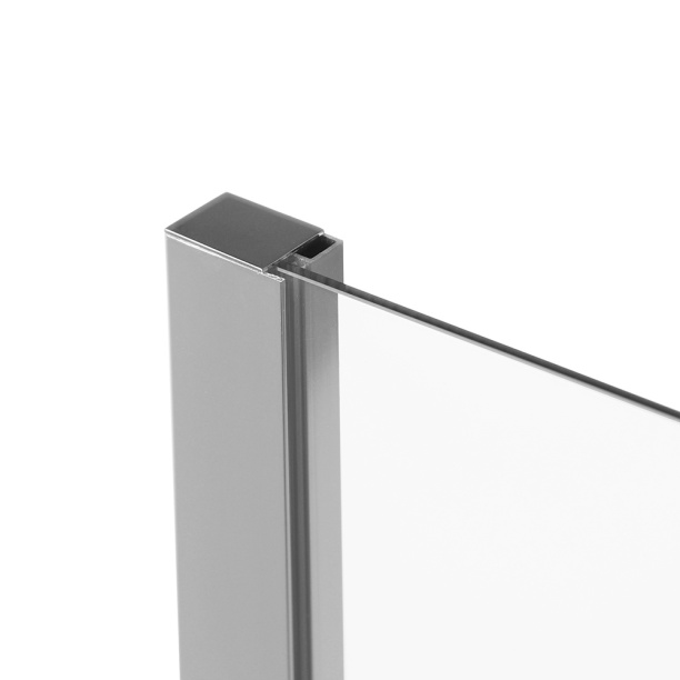 Душевая дверь FLUMEN Sangro 120х195 см черный профиль от магазина ЛесКонПром.ру