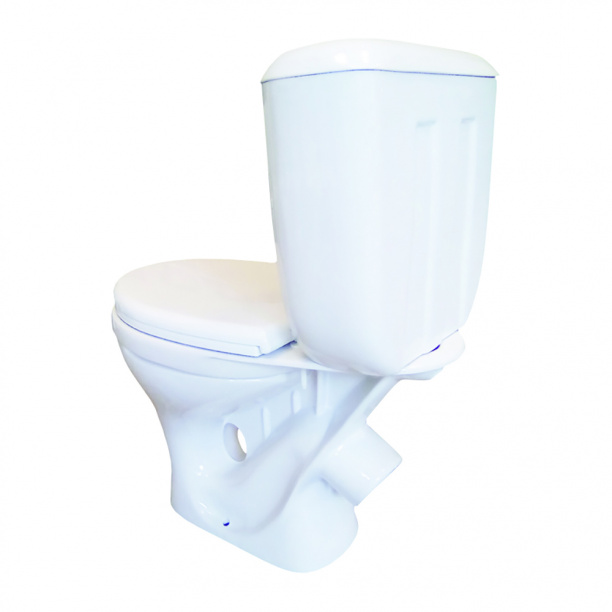 Унитаз-компакт Gesso Луна с сиденьем от магазина ЛесКонПром.ру