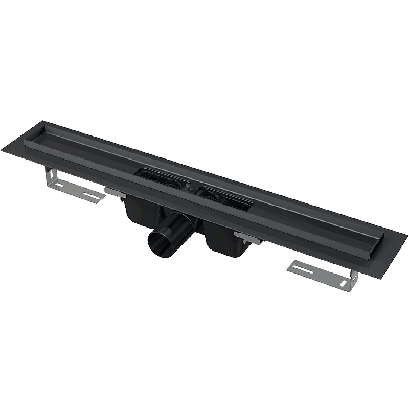 Душевой лоток Alcaplast APZ1BLACK-650 без решетки от магазина ЛесКонПром.ру