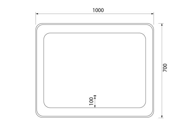 Зеркало с подсветкой IDDIS Esper 80548805 от магазина ЛесКонПром.ру