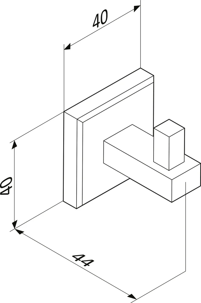 Крючок STWORKI Стокгольм HASG35500 от магазина ЛесКонПром.ру