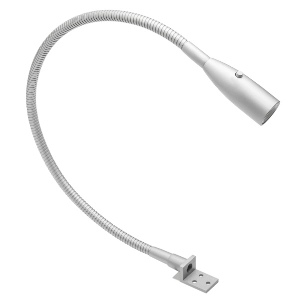 Светильник гибкий BOSTON 1Вт LED алюминий GTV от магазина ЛесКонПром.ру