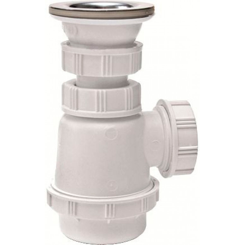 Сифон для раковины Wirquin 30975059 Нержавеющая сталь от магазина ЛесКонПром.ру