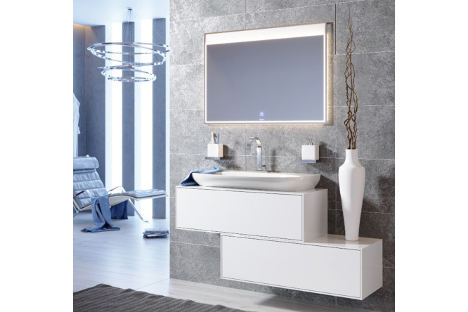 Панель с зеркалом AQWELLA Генезис 80364865 от магазина ЛесКонПром.ру