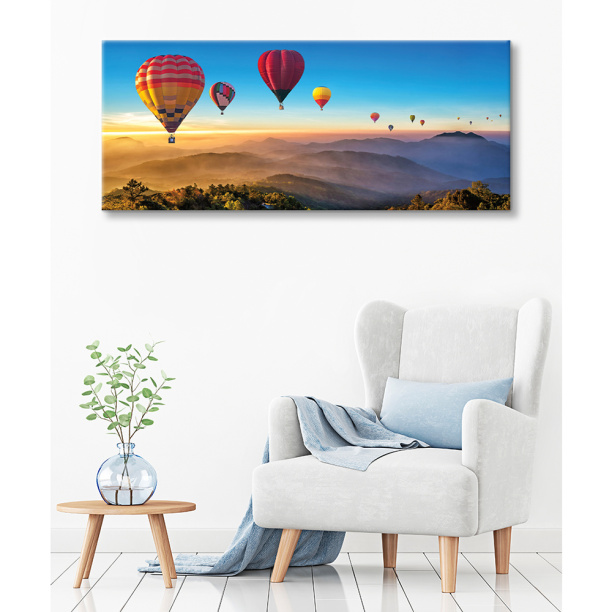 Канвас Воздушные шары 45х115 см от магазина ЛесКонПром.ру