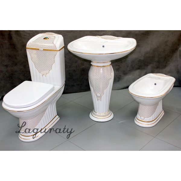 Раковина Laguraty 69 0766B Белая от магазина ЛесКонПром.ру