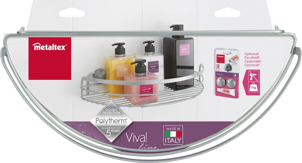 Полка Metaltex Viva 40.48.08 от магазина ЛесКонПром.ру