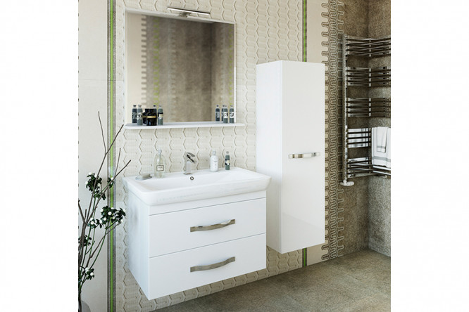 Зеркало с полкой Sanflor Одри 80353378 от магазина ЛесКонПром.ру