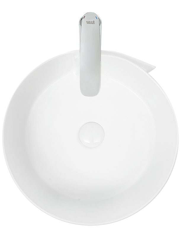 Раковина-чаша WeltWasser Elbach 3261 43 10000004570 Белый глянец от магазина ЛесКонПром.ру