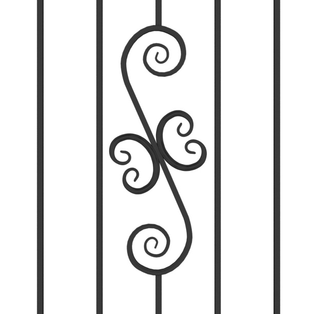 Секция ограждения Амея 1,9х2 м от магазина ЛесКонПром.ру