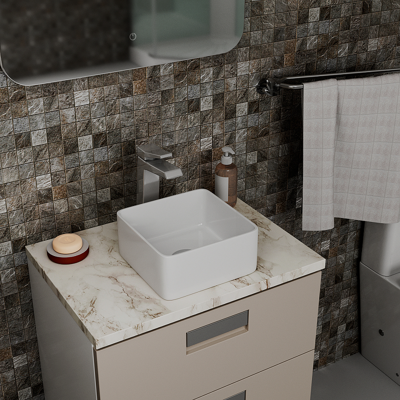 Раковина-чаша D&K Berlin 24 DT1431116 Белая от магазина ЛесКонПром.ру