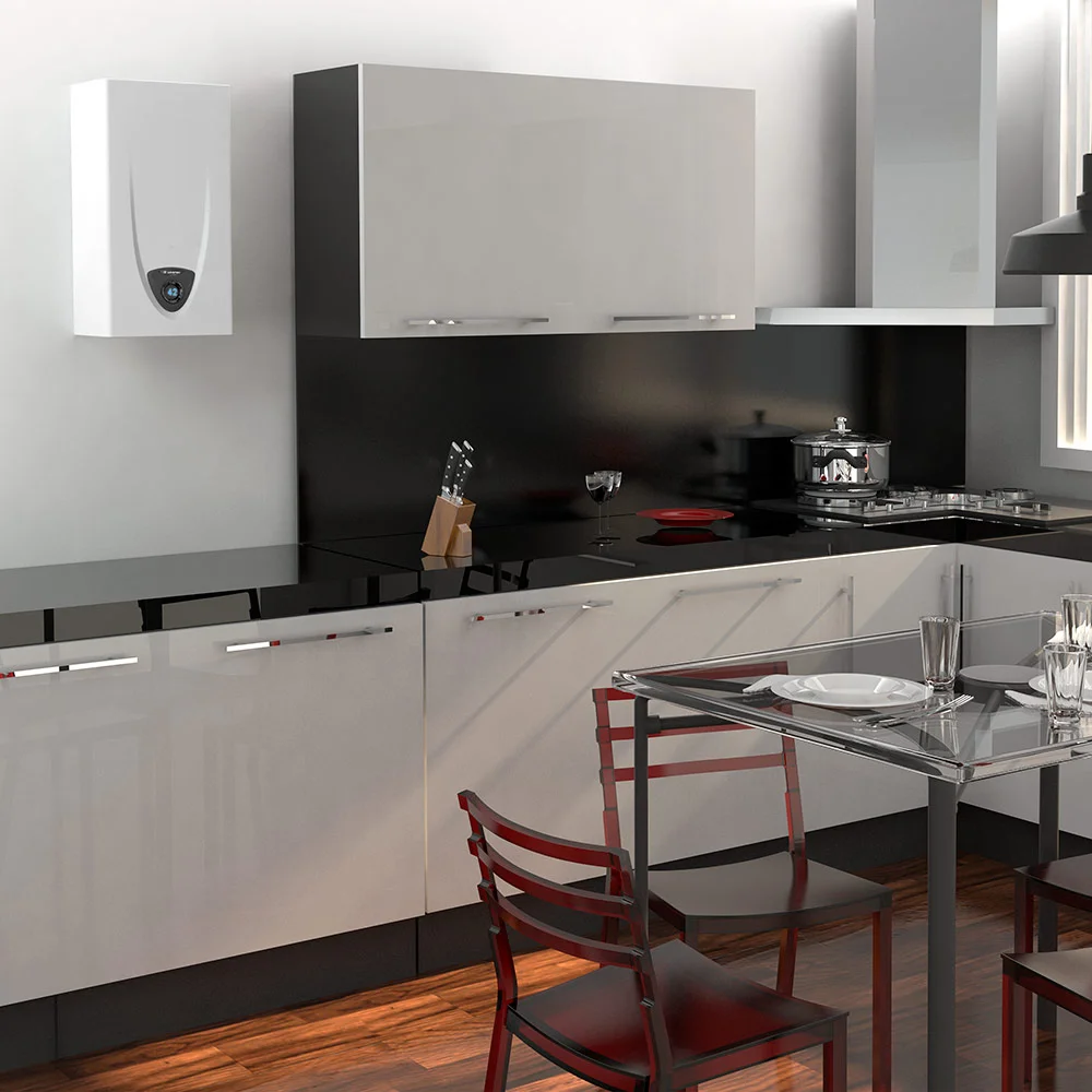 Проточный водонагреватель Ariston Fast Evo 14 B газовый от магазина ЛесКонПром.ру