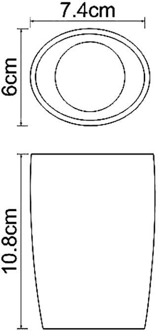 Стакан Wasserkraft Dinkel K-4628 от магазина ЛесКонПром.ру
