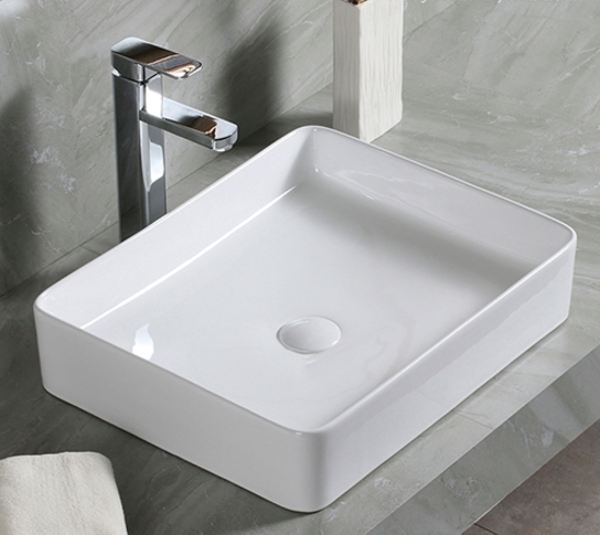 Накладная раковина Mira MR-5002 Белая от магазина ЛесКонПром.ру