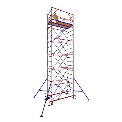 Вышка-тура стальная Мега 2-6,4м (арт. М2-6,4) от магазина ЛесКонПром.ру