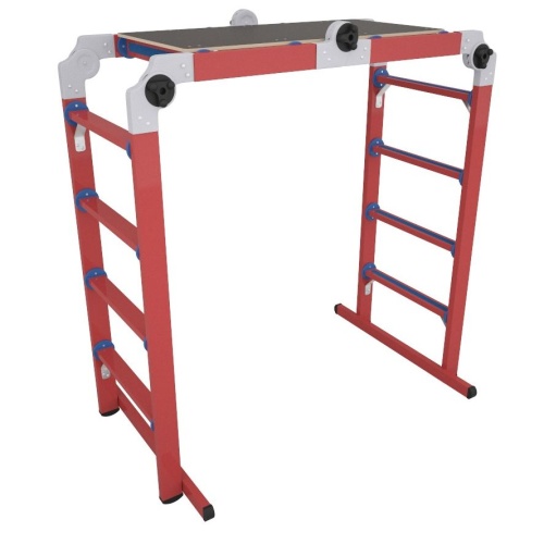 Лестница-трансформер стеклопластиковая ЛСПТД-1,5П от магазина ЛесКонПром.ру