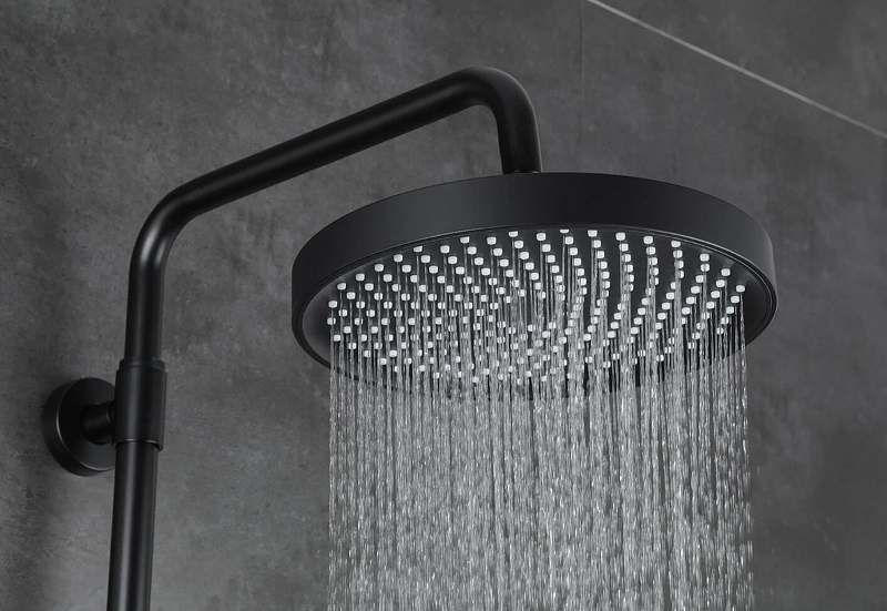 Верхний душ Frap F016-25 Черный от магазина ЛесКонПром.ру