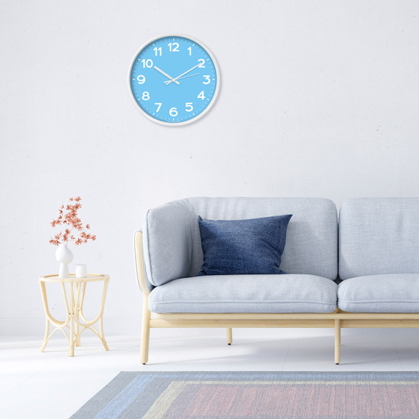 Часы настенные круглые Лагуна d30 см от магазина ЛесКонПром.ру