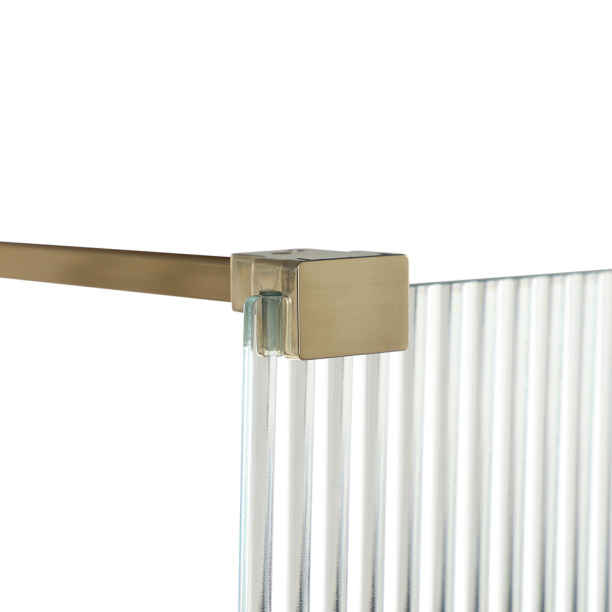 Душевая дверь FLUMEN Sangro 160х195 см черный профиль от магазина ЛесКонПром.ру