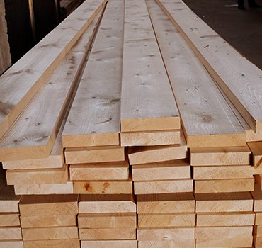 Строганная доска хвоя 45х190х6000 мм от магазина ЛесКонПром.ру