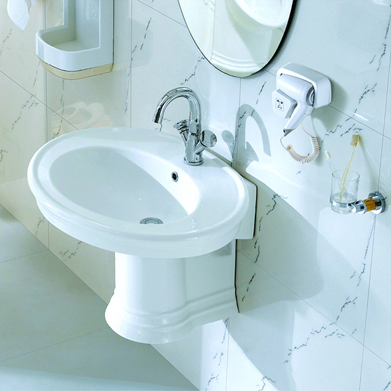 Раковина CeramaLux 75 2011 Белая от магазина ЛесКонПром.ру