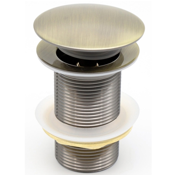 Донный клапан CeramaLux RD008 Click-Clack Бронза от магазина ЛесКонПром.ру