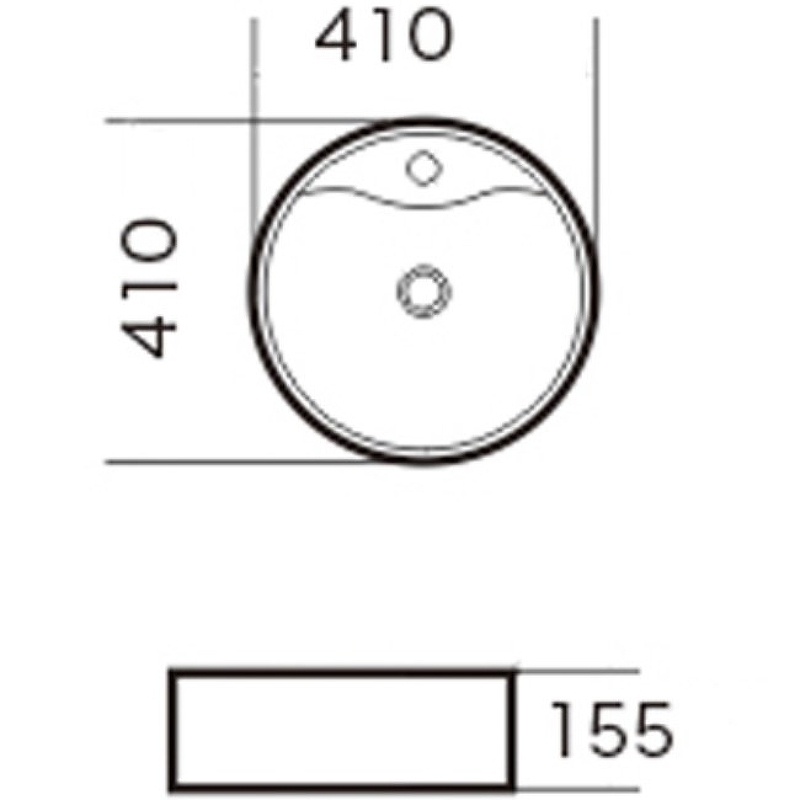Раковина-чаша Grossman 41 GR-3012 Белая от магазина ЛесКонПром.ру